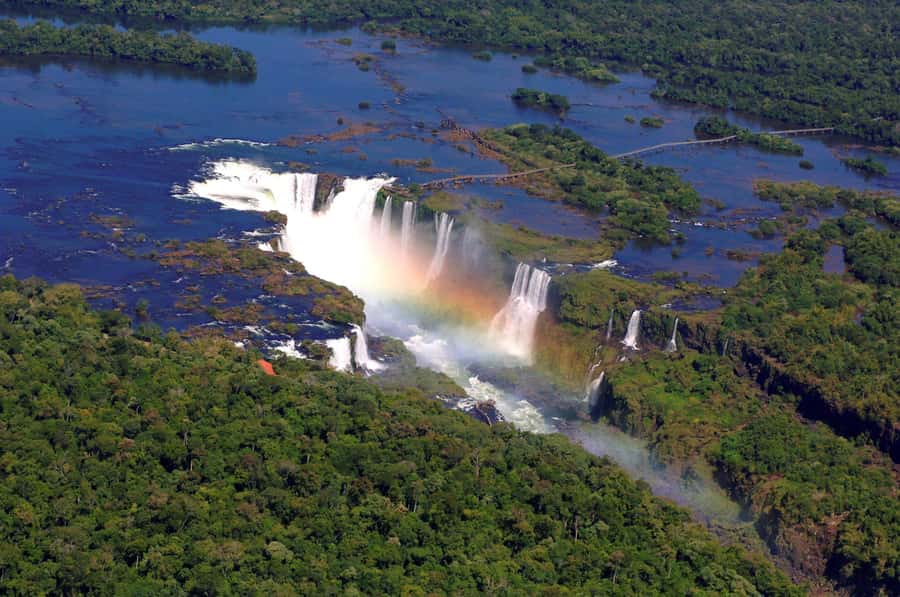 2-Day Iguazu Falls with airfare from Buenos Aires - The ecological train, paths, and physical effort