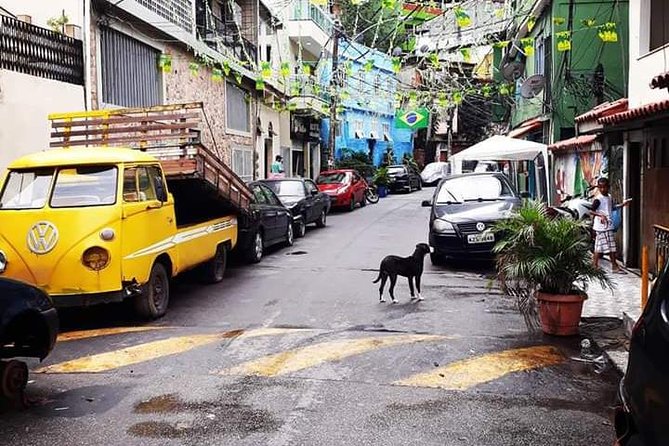 A socio-educational and gastronomic experience in the Vidigal favela - Meeting a local artist in the studio