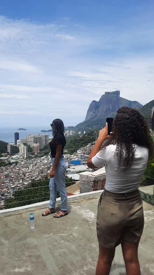 A Walk in the Rocinha Favela: Women Leading the Way - The first Rocinha stop, views and a quick introduction