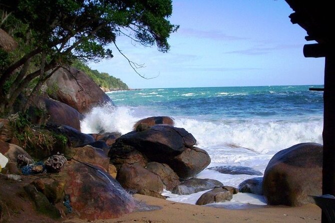 Adventure Experience to Saco Bravo Waterfall - BY PARATY TOURS - Cachoeira do Saco Bravo and its ocean-edge pool