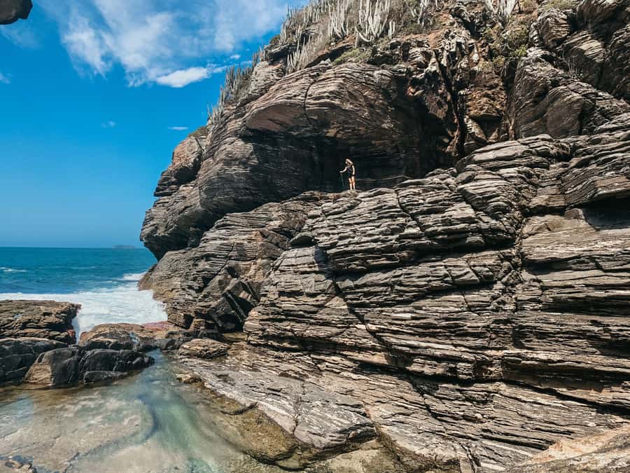 Armação dos Búzios: Walk Through the Natural Pools in Búzios - Rock pools shaped by the tide
