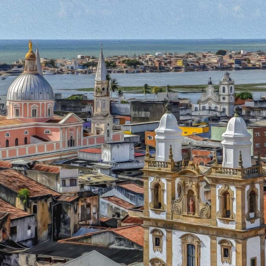 Boa Viagem or Piedade: Olinda and Recife Antigo Day Trip - The first synagogue in the Americas and Marco Zero