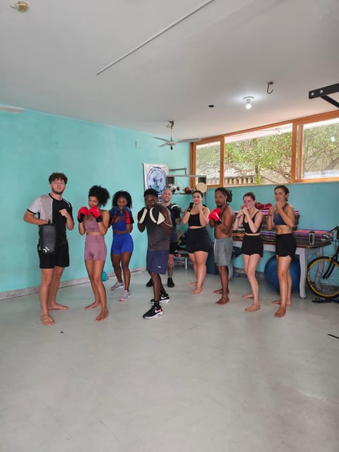 BOXE CLASS - EX BAHIAN CHAMPION (SALVADOR-BA) - Defensive moves and the workout section