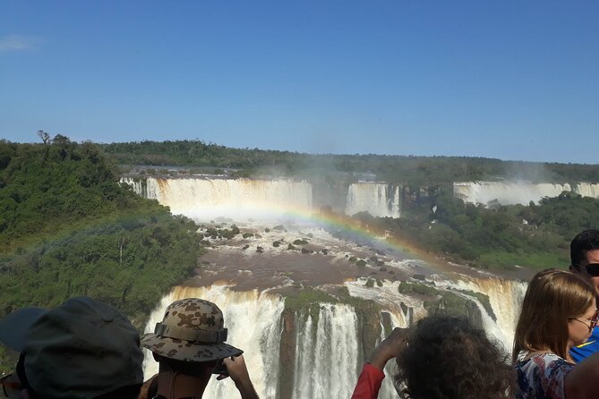 Brazilian Falls Private Tour with Entrance, Lunch and Boat - The final approach and panoramic elevator