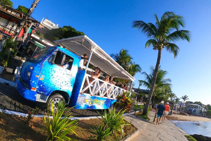 Buzios: City Tour by Trolley with 12 Beaches and Pickup - Key points to know before you book