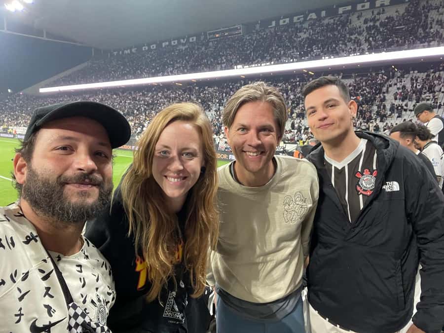 Corinthians Football Game Experience - Meeting Rafael at Avenida Paulista
