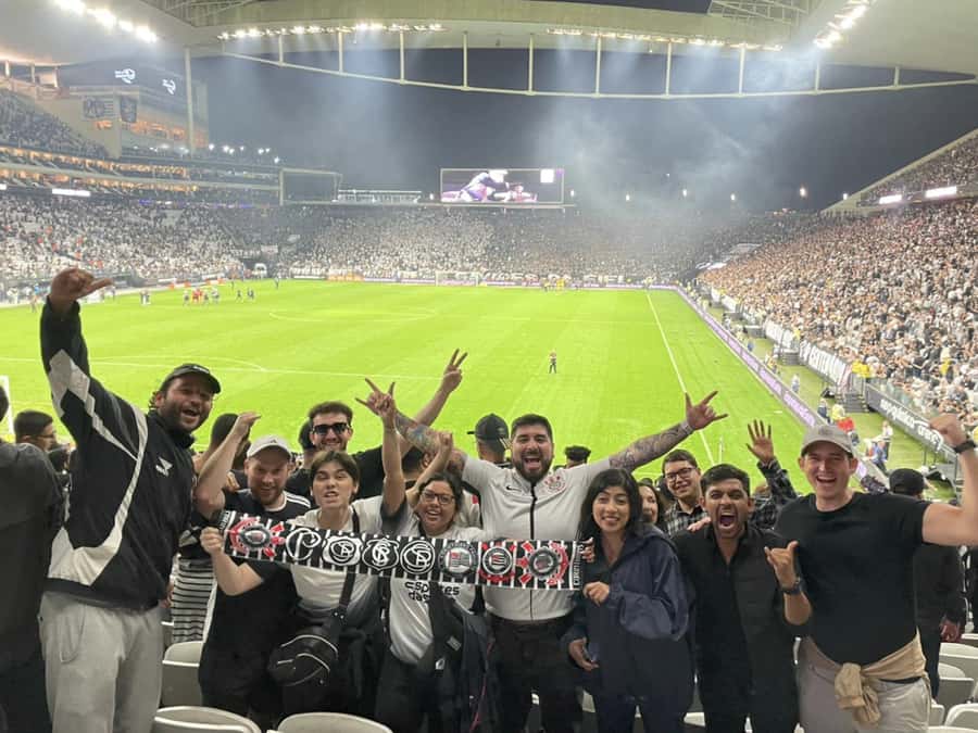 Corinthians Football Game Experience - Half-time and the final whistle
