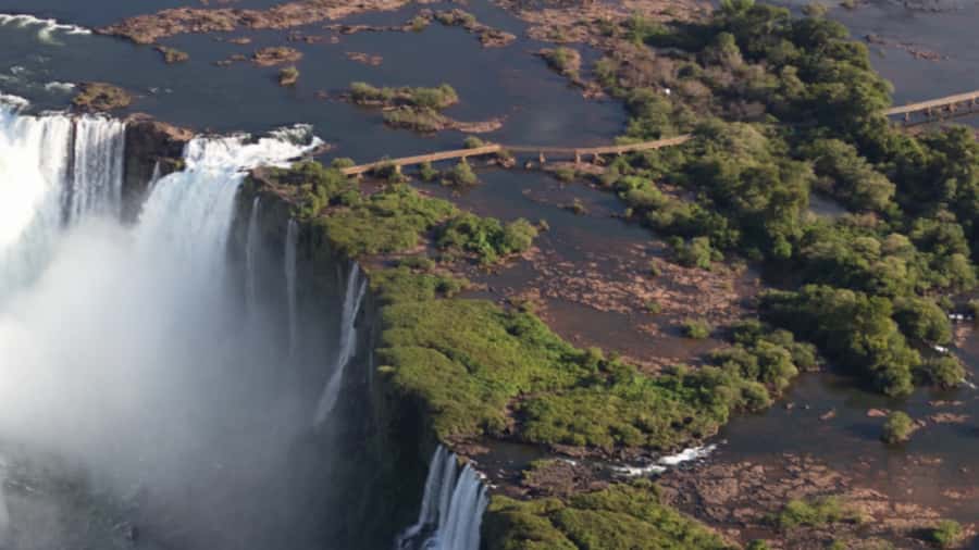 Foz do Iguaçu: Helicopter Flight over the Iguassu Falls - The seat lottery and why it matters