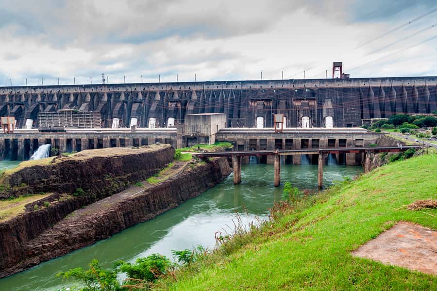 From Argentina: Iguazu Falls Brazil Side & Itaipu Dam - Itaipu Dam brings engineering into the afternoon