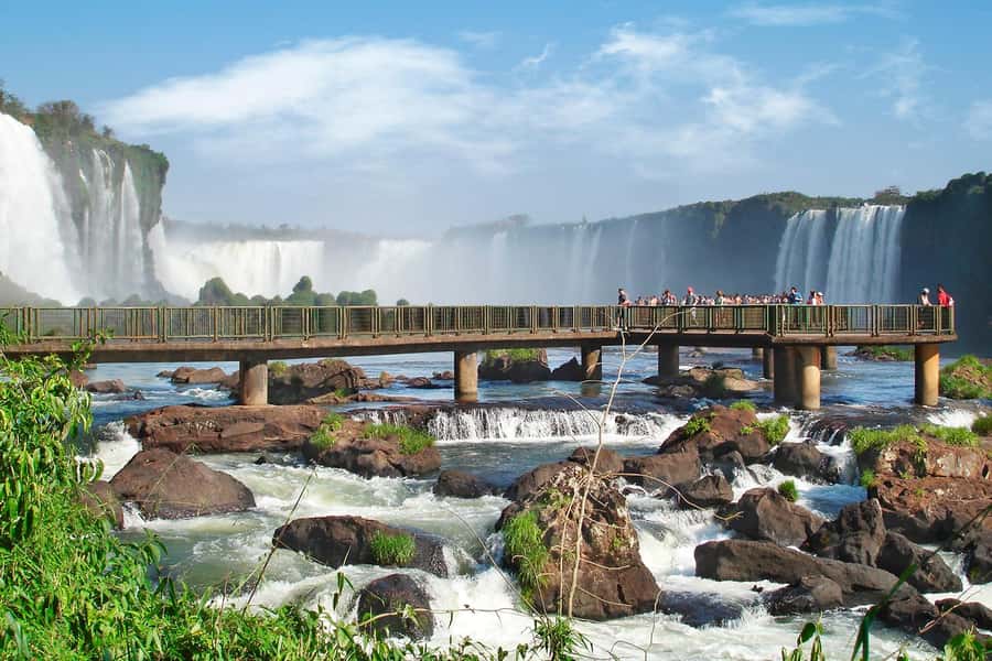 From Argentina: Iguazu Falls Brazil Side & Itaipu Dam - The service record calls for careful confirmation