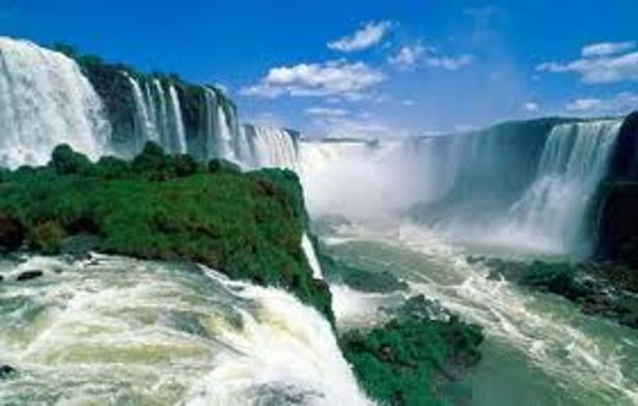 From Argentina: Iguazu Falls Brazil Side & Itaipu Dam - The Devil’s Throat and the four named Brazilian falls