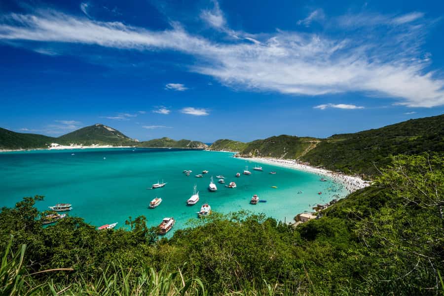 From Búzios: Arraial do Cabo with Boat Tour and BBQ Lunch - Ilha do Farol, the first 30-minute stop