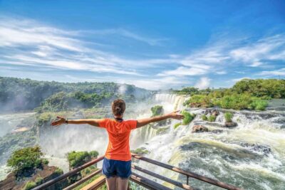 Brazilian Side of the Falls with Ticket