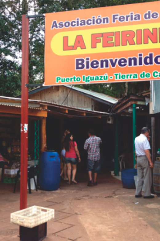From Foz do Iguaçu: Puerto Iguazu Night Tour - Optional dinner and the chorizo steak
