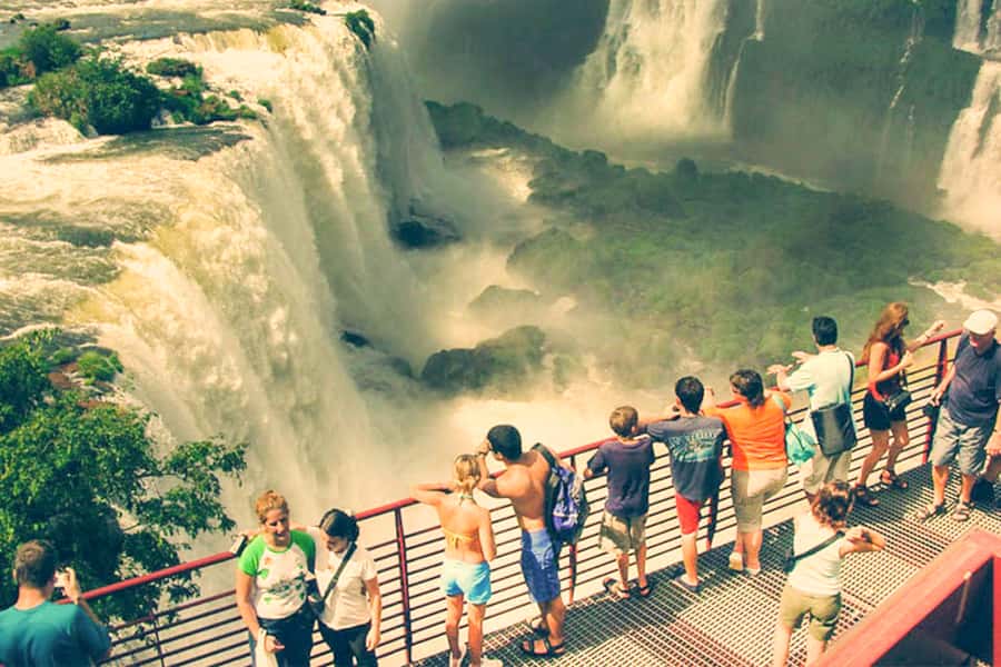 From Puerto Iguazu: Brazilian Falls with Boat Adventure - Key points at a glance