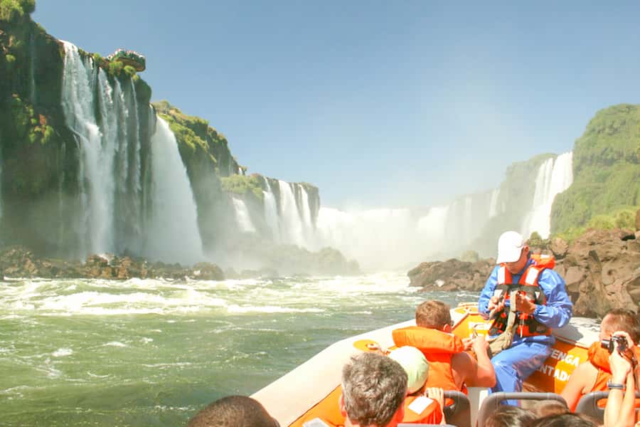 From Puerto Iguazu: Brazilian Falls with Boat Adventure - Food, clothing, and what to carry