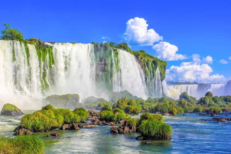 From Puerto Iguazu: Brazilian Side of the Falls with Ticket - The Devil’s Throat viewpoint delivers the big moment