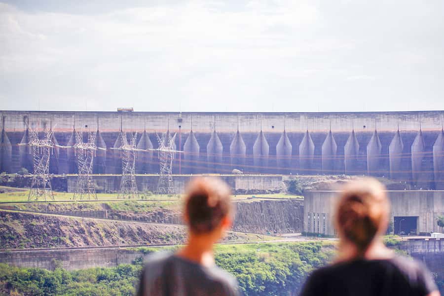 From Puerto Iguazu: Itaipu Dam Tour with Entrance Ticket - The visitor center and the 10-minute film