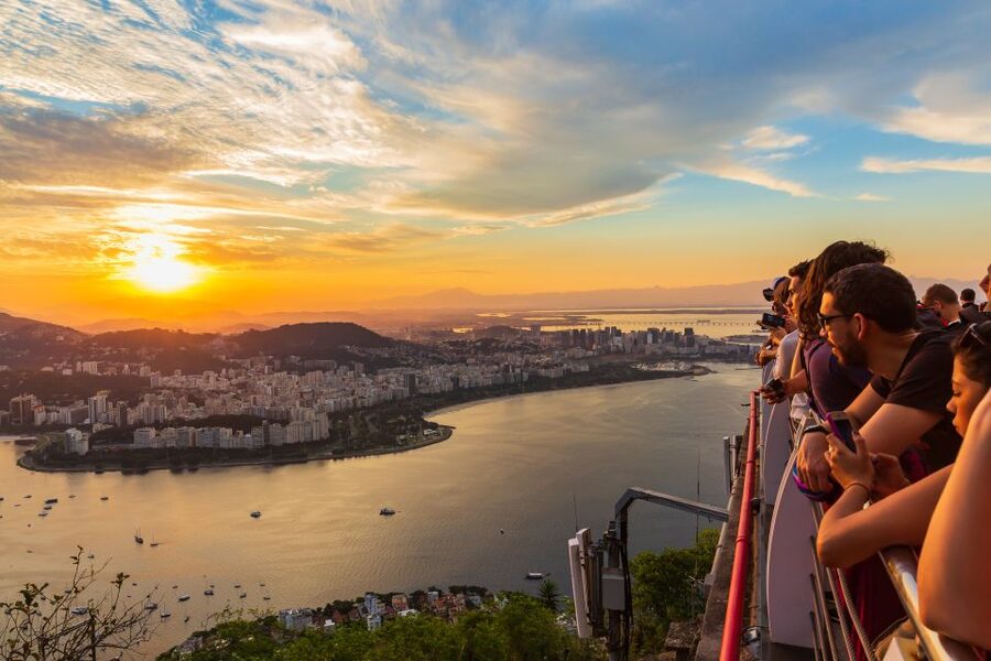 From Rio de Janeiro: Sugarloaf Mountain Tour with Cable Car - The second cable car to Sugarloaf Mountain