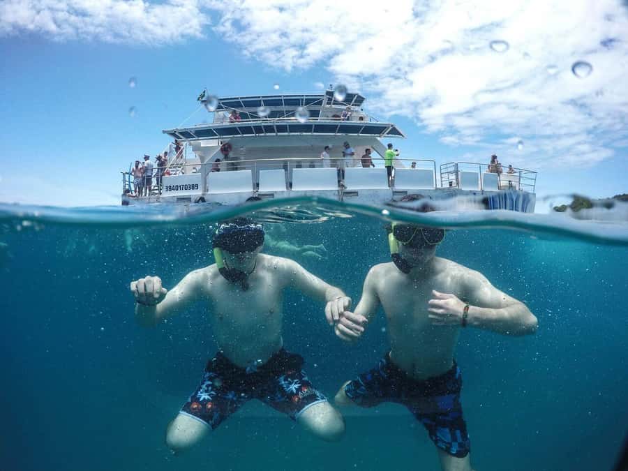 From Rio: Full Day in Búzios with Catamaran Tour and Lunch - Branca Island, Feia Island, and the second swim