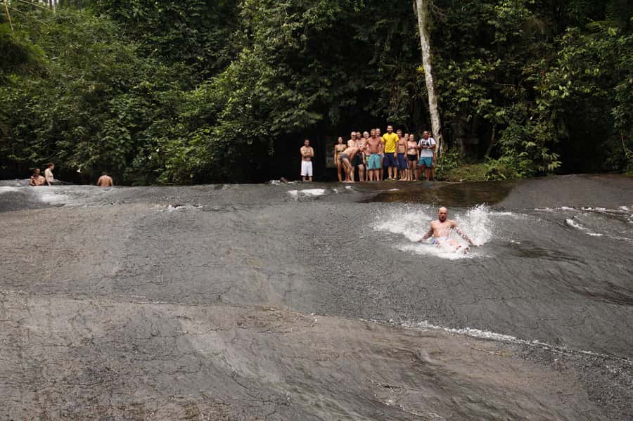 Full-Day Jungle Jeep Waterfall and Cachaça Distillery Tour - Lunch beside another waterfall