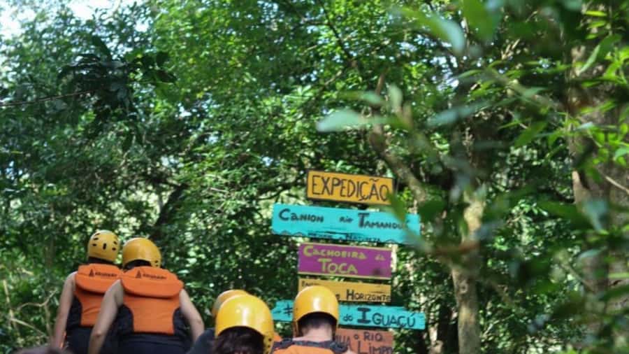 Guided Hike and Kayak or SUP River Tour w/ Transfer - Swimming at the waterfall