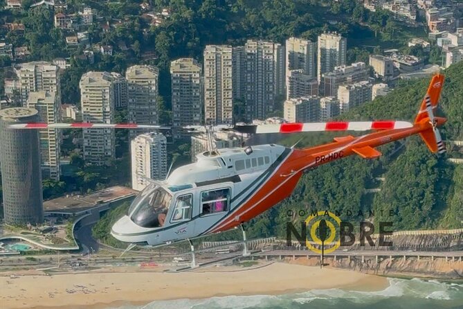 Helicopter Ride in Rio de Janeiro - 30 Minutes by Comandante Nobre - Starting at Hangar 17 in Barra da Tijuca