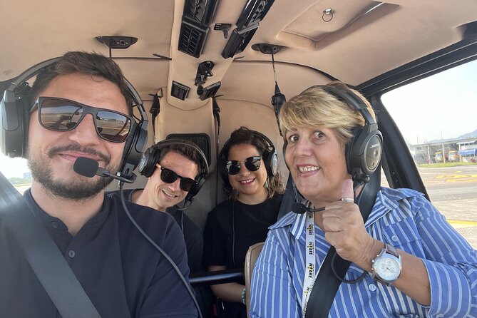 Helicopter Ride in Rio de Janeiro - 30 Minutes by Comandante Nobre - The 360-degree pass around Christ the Redeemer