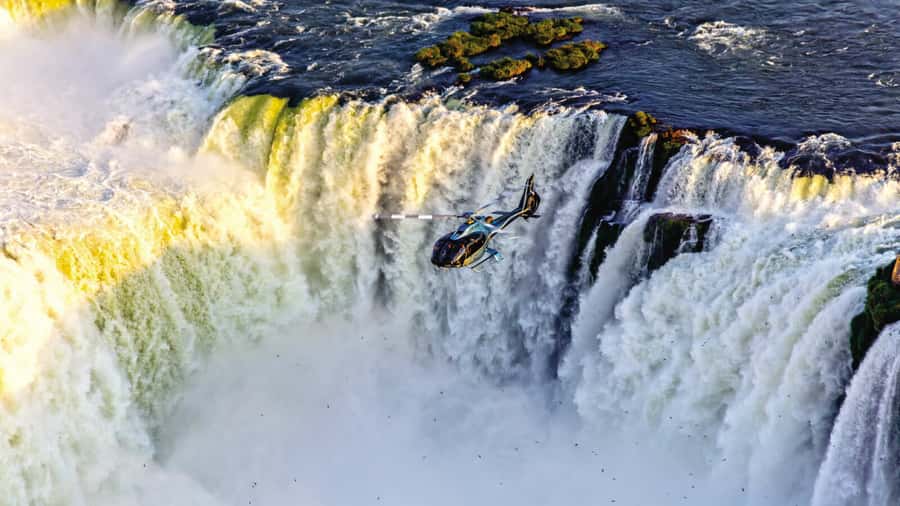 Helicopter Ride Over the Iguazu Falls - Admission Ticket - The best photo opportunity comes quickly
