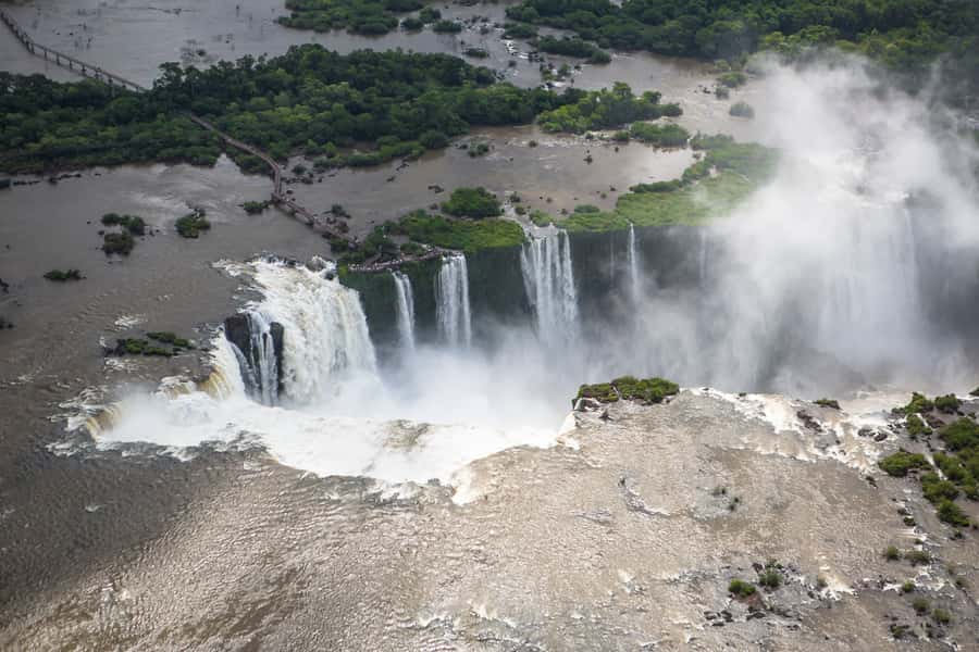 Helicopter Ride Over the Iguazu Falls - Admission Ticket - Small groups, language support, and accessibility