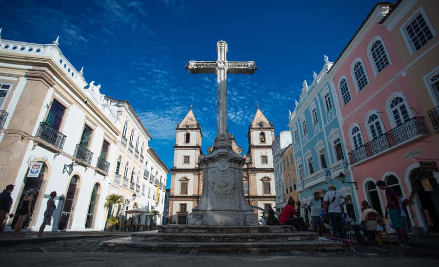 Historic City Tour in Salvador - The Lacerda Elevator and the Bay of All Saints