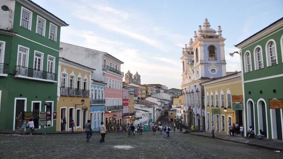 Historic City Tour in Salvador - St. Francis Church and Portuguese Baroque decoration