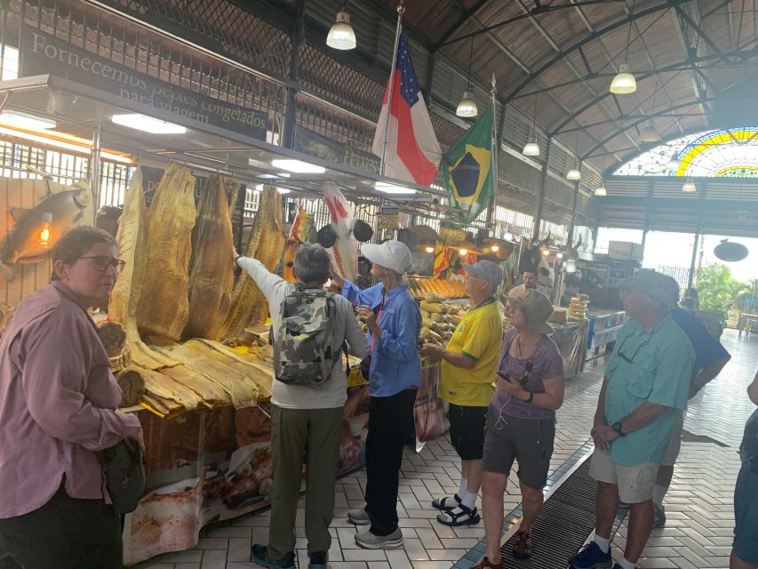 Historic City Tour Manaus by car with 3 stops. - Adolpho Lisboa Market: the city’s working center