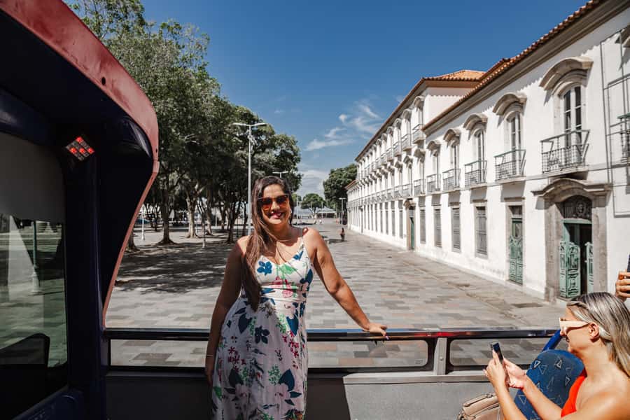 Hop-ON Hop-OFF Sightseeing Bus in Rio de Janeiro - Rio Samba Bus - Lapa, the Selarón Staircase, and the Arcos