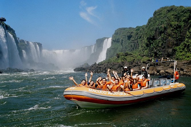 Iguassu Falls Combo Tour: Visit to the Brazilian side and Waterfall Boat Ride - The open-top ride through Iguaçu National Park