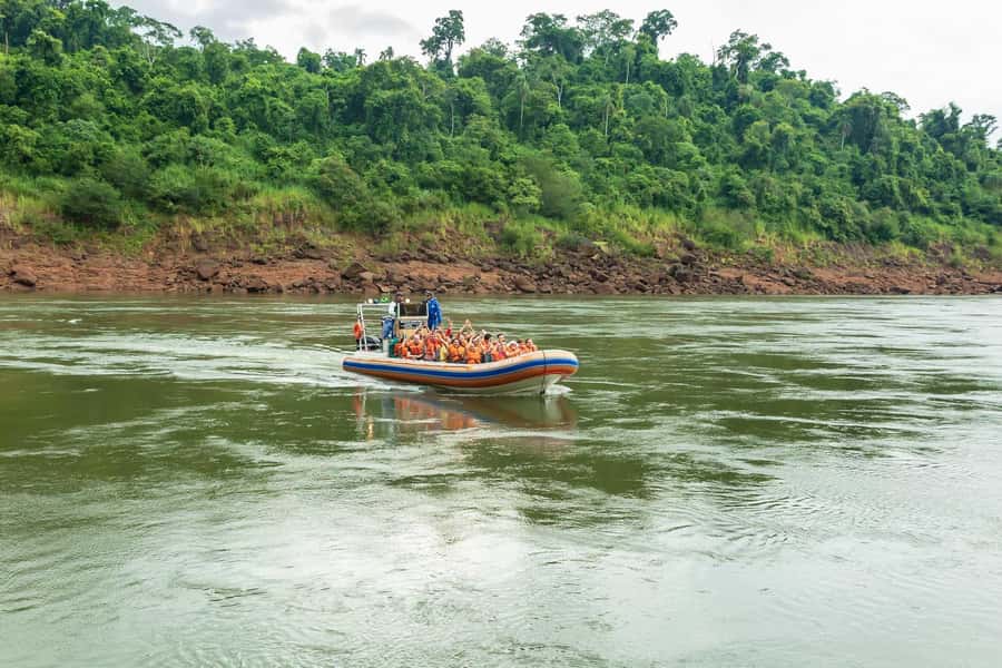 Iguassu Falls: Guided Tour & Macuco Safari on Pontoon Boats - The open-air Macuco Safari through the forest