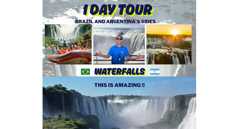 Iguassu Waterfalls: 1 Day Tour Brazil and Argentina's sides - Should you add the Macuco Safari boat ride?