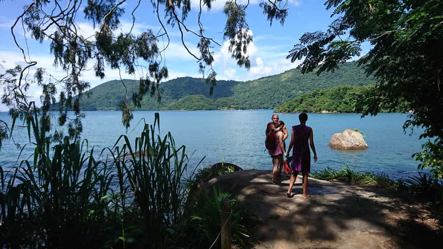 Ilha Grande: Private Historic Walking Tour with Natural Pool - The natural pool stop