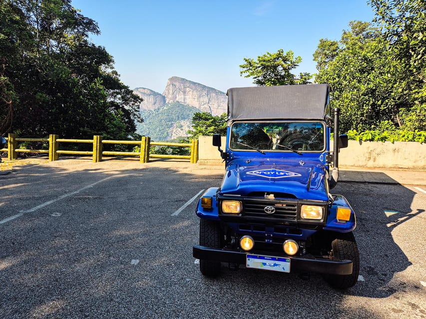 Jeep'n'Green: Rio Botanical Garden & Tijuca Rainforest Tour - Emperor’s Table and Mayrink Chapel