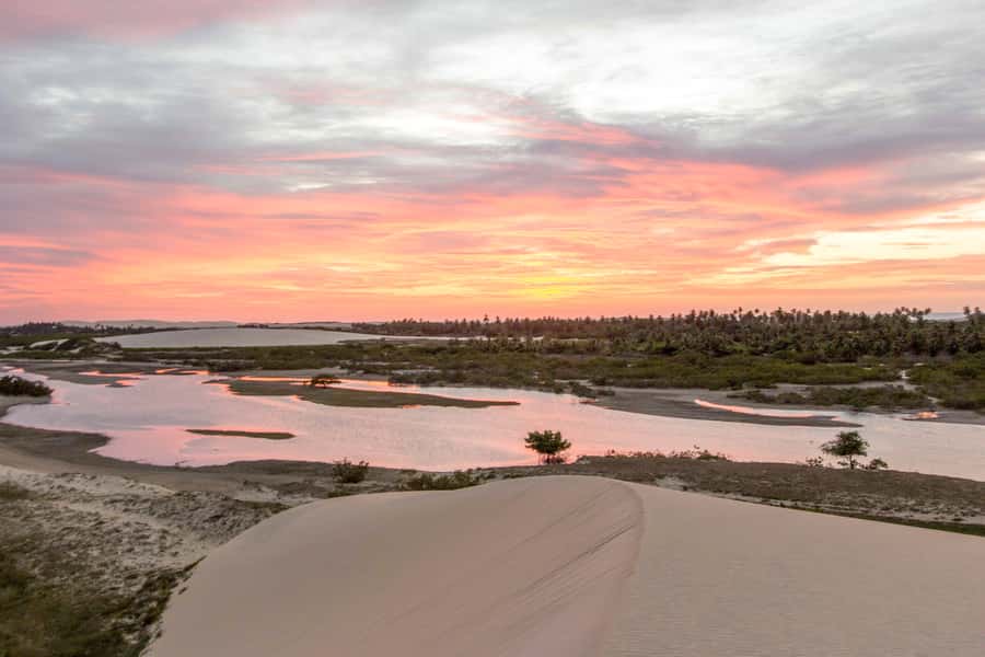 Jericoacoara: Tatajuba Beach Tour - Guriú, the river, and the ferry crossing