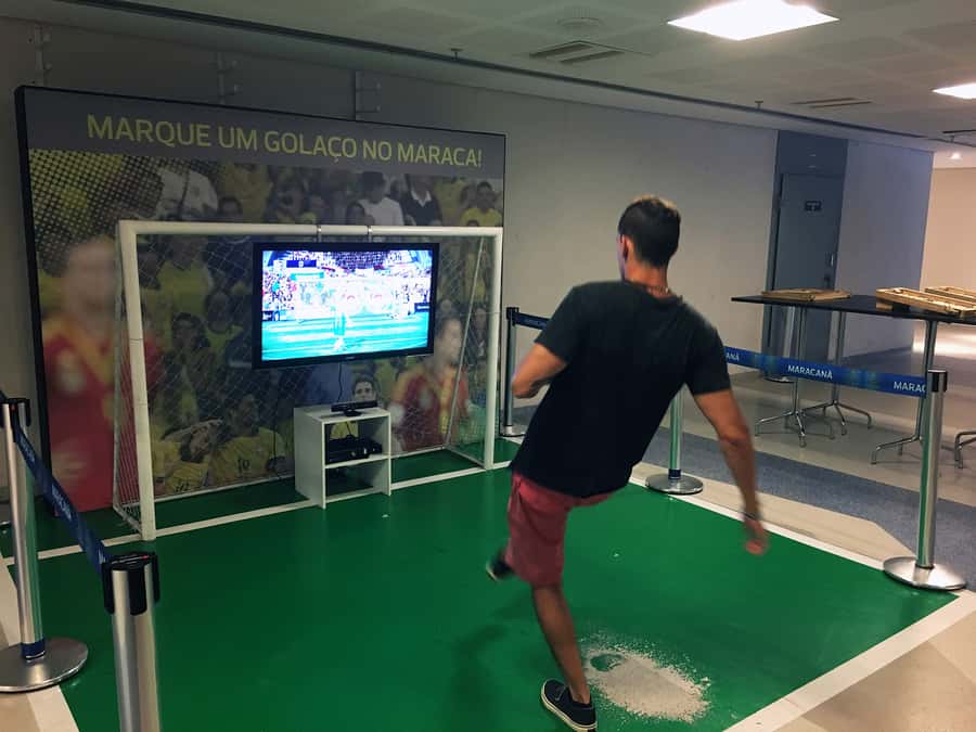 Maracana Stadium - Behind the Scenes Tour - Entering the Field Through the Tunnel