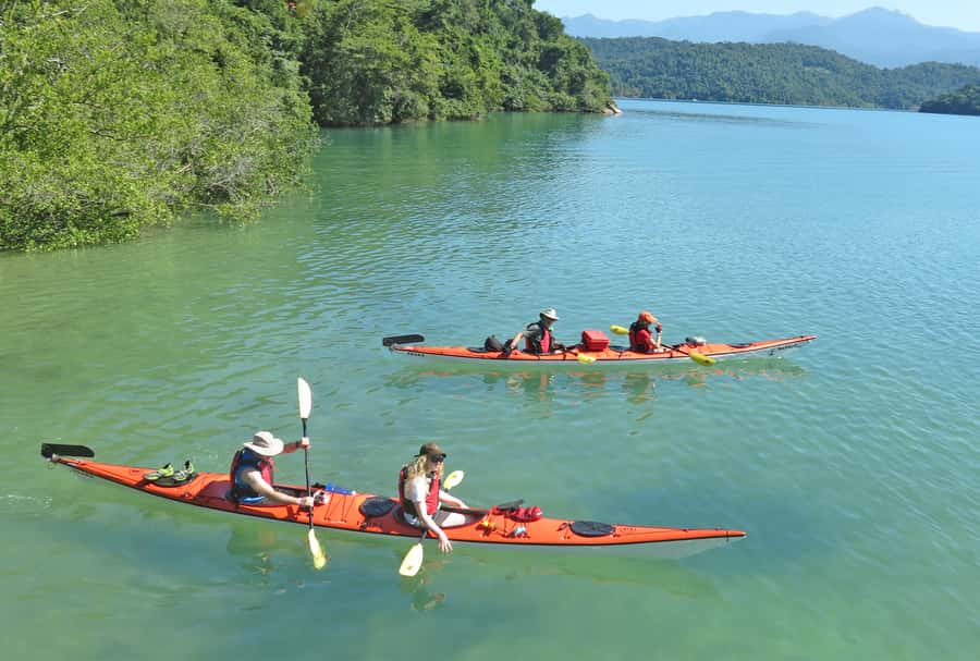 Paraty Bay: Half-Day Mangroves and Beaches Tour by Kayak - Entering the mangroves when the tide allows