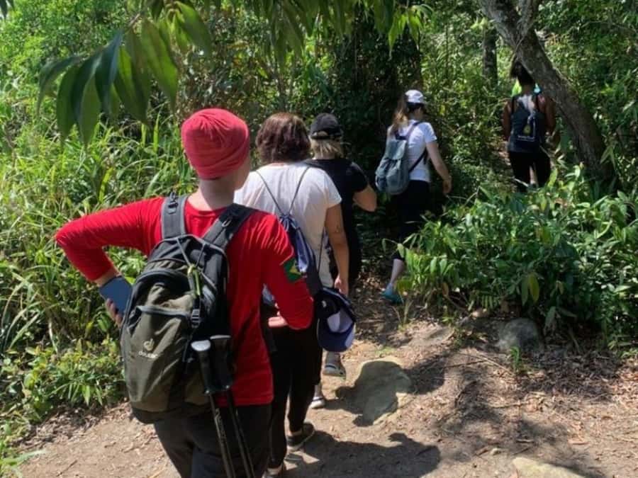 Paraty: Pão de Açucar Peak Trekking and Hiking Tour - Starting the 466-Meter Hike to Pico Pão de Açúcar