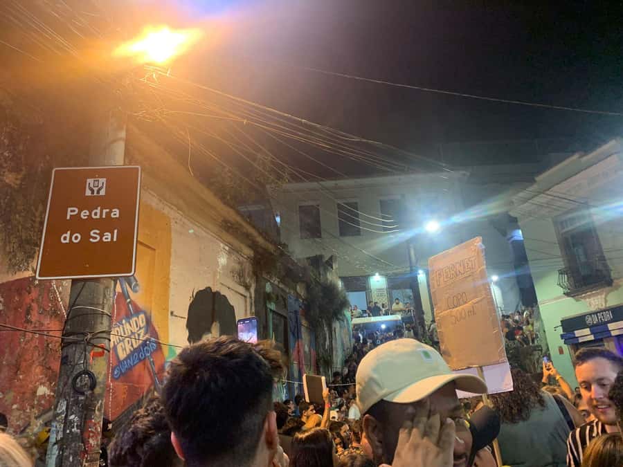 Pedra do Sal: Live Samba Night with Local Guide & Drink - Drinks, street food, and the real cost