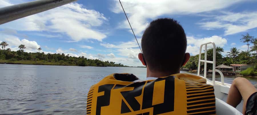 Preguicas River Speedboat Tour - Caburé, where river meets ocean