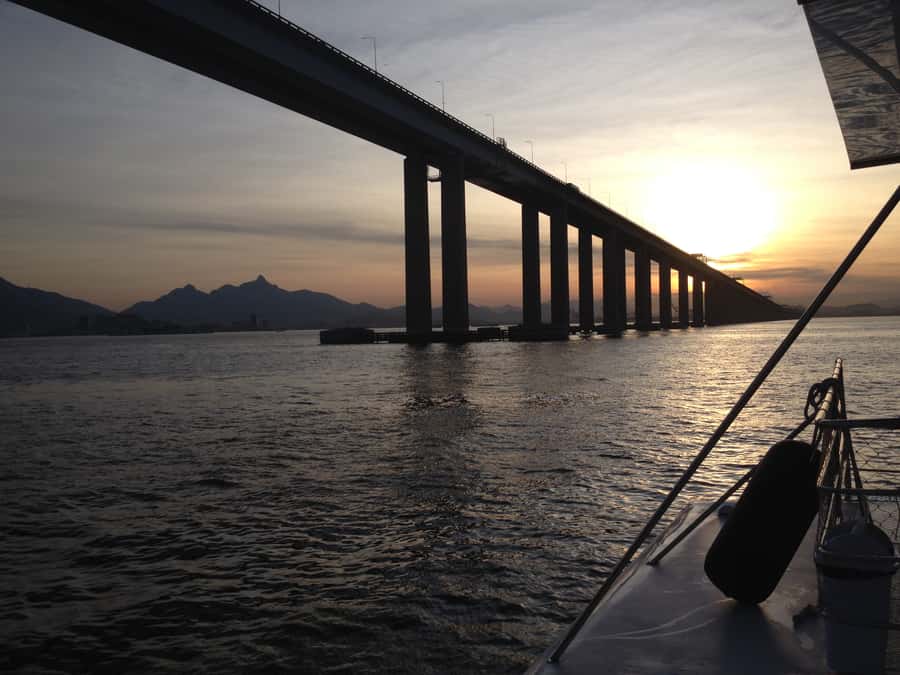 Rio: Boat Tour of Guanabara Bay - The guide and audio commentary