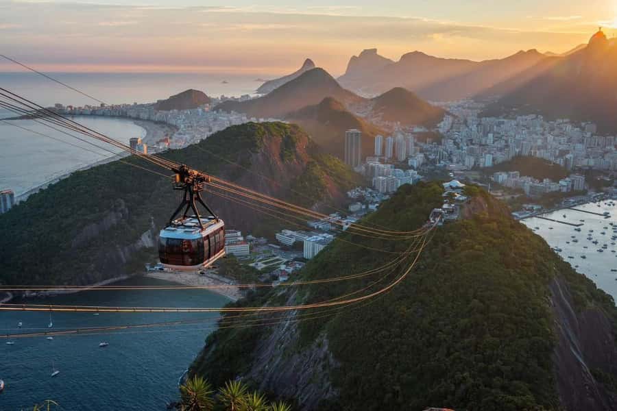 Rio: Cristo Redentor, Pão de Açúcar , almoço em churrascaria - Pickup areas and the practical side of the day