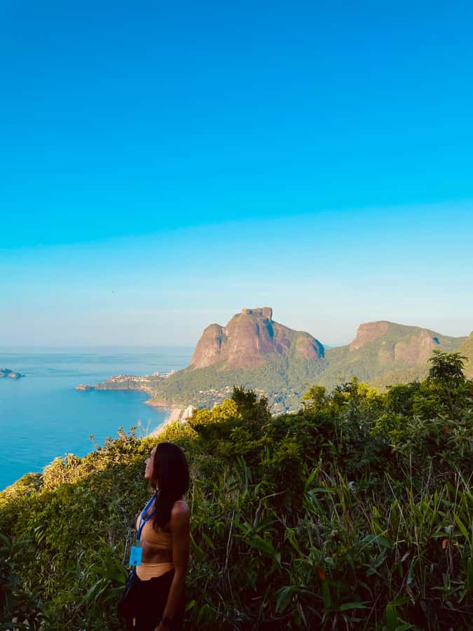 Rio de Janeiro: Dois Irmãos Peak Sunrise, Day or Sunset Hike - Hiking 1.5 kilometers through the forest