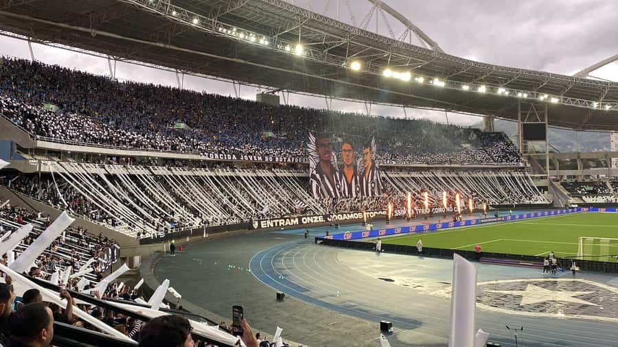 Rio de Janeiro: Enjoy a Botafogo soccer game with Locals - Inside Nilton Santos Stadium