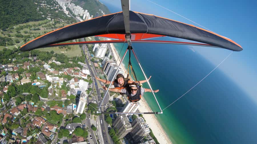 Rio de Janeiro: Hang Gliding Adventure - The Seven-Step Run Into Open Air
